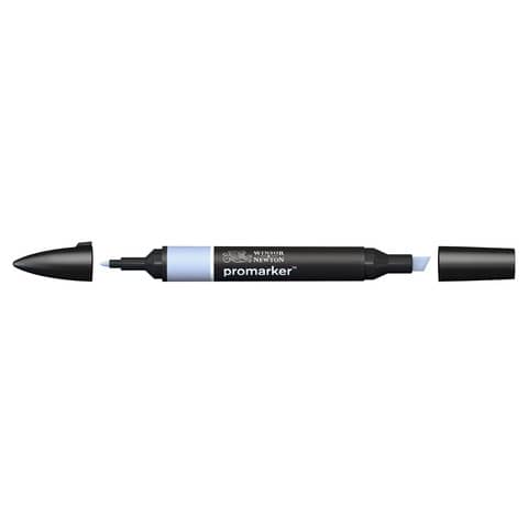 Pennarelli Winsor&Newton Promarker doppia punta fine-larga - blue pearl B528 - 0203234